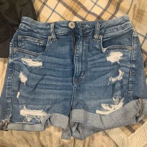 AEO jean shorts high wasted